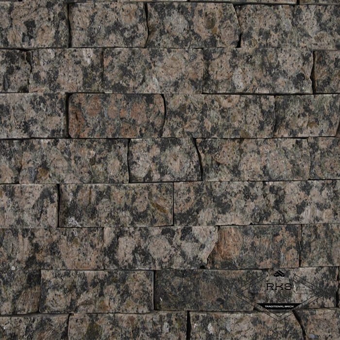 Фасадный камень Полоса - Гранит Балтик Браун в Орле